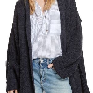 Free People oversized cardigan xs